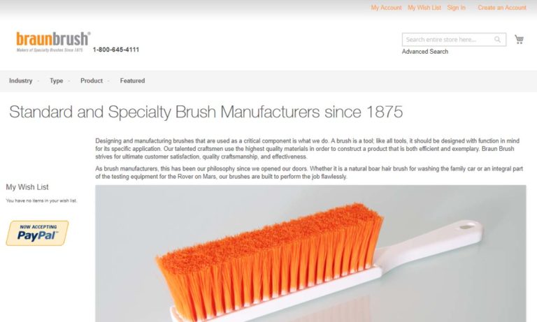 More Industrial Brush Manufacturer Listings