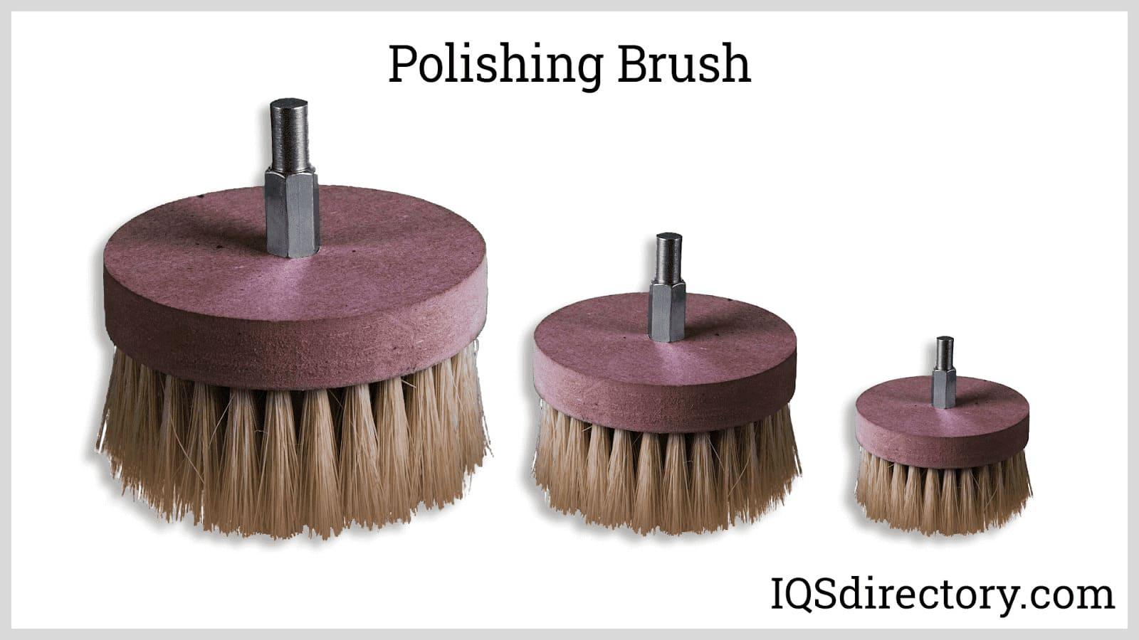 Gordon Brush Parts Washer Flow-Through Brush Nylon Bristles, 1/2