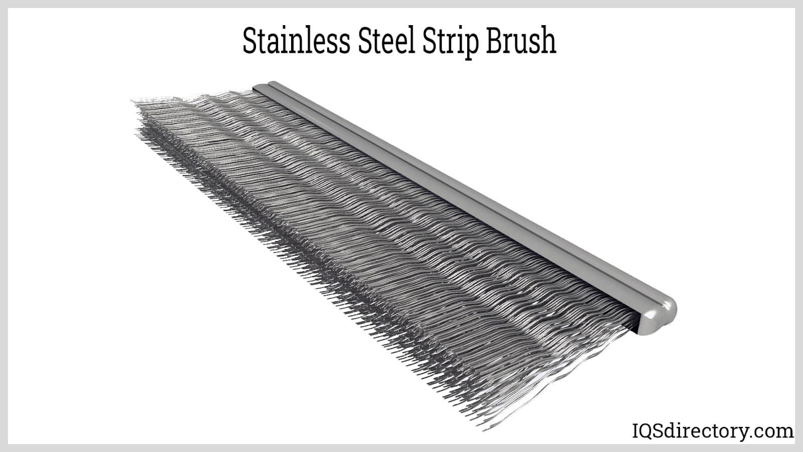 Industrial Stainless Steel Wire Conductive Strip Brush Manufacturer &  Supplier